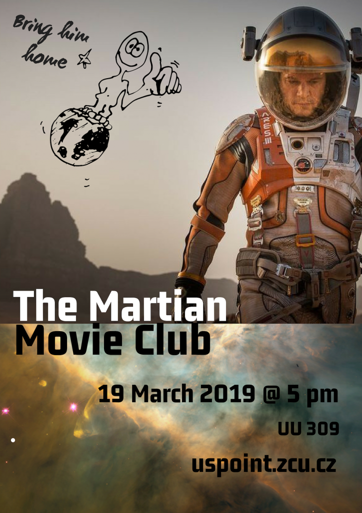 ZČU_US Point_Movie Club - The Martian